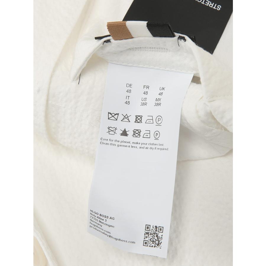 ヒューゴボス HUGO BOSS メンズ ジャケット シアサッカー シングル 2ツ釦 テーラード HBHANRY10279134 ブランド アウター フォーマル 春 夏の画像