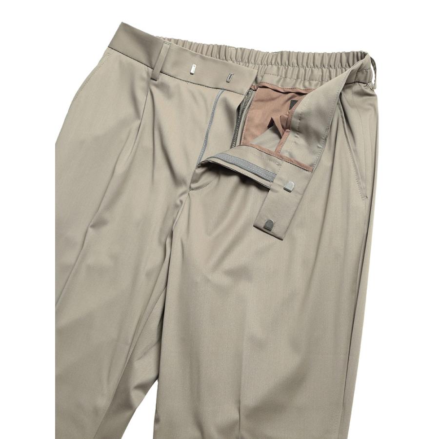 085 美品 HUGO BOSS ヒューゴボス 光沢 スーツ ベージュ系 L相当 HUGO BOSS（ヒューゴ・ボス） メンズ スーツ ストレッチウール