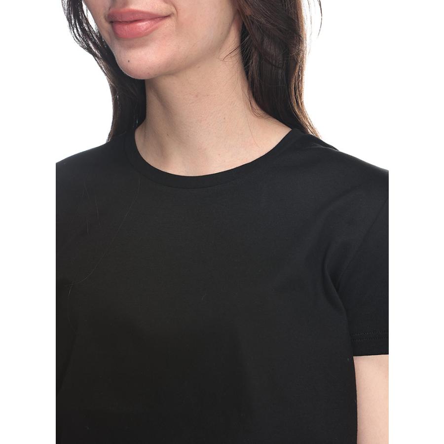 モンクレール MONCLER レディース Tシャツ 半袖 MCL8C73200V8058 クラシック ワンポイント クルーネック カットソー ブランド トップス コットン シンプル 春 夏の画像
