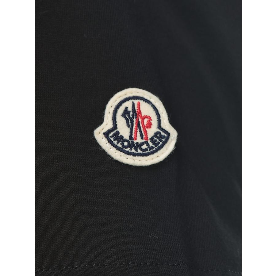 モンクレール MONCLER レディース Tシャツ 半袖 MCL8C73200V8058 クラシック ワンポイント クルーネック カットソー ブランド トップス コットン シンプル 春 夏の画像