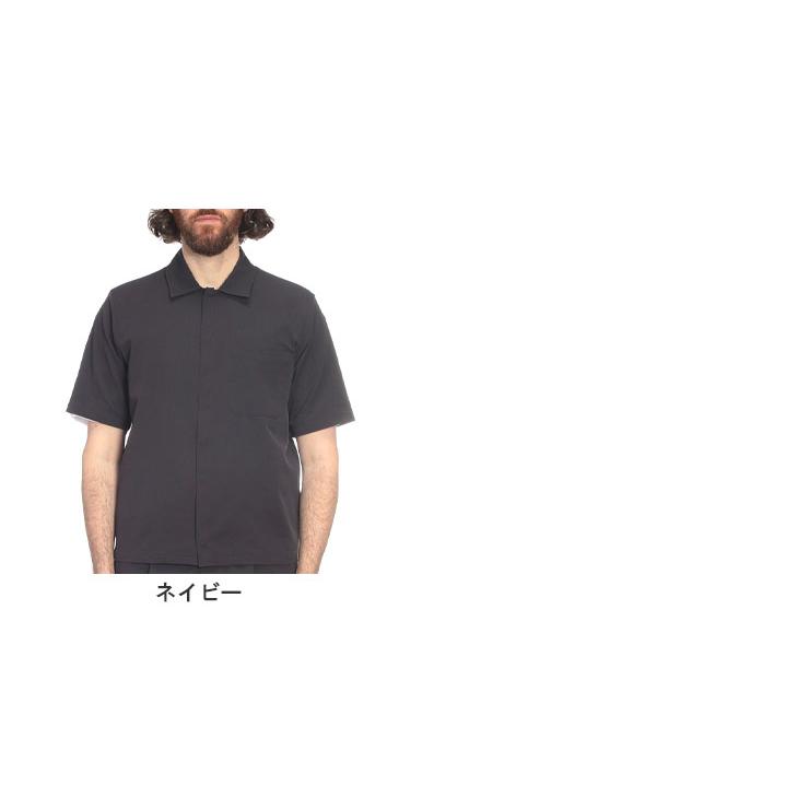 ヘルノ HERNO メンズ シャツ 半袖 シアサッカー レギュラーカラー スナップボタン HRCM000012U ブランド トップス 春 夏の画像