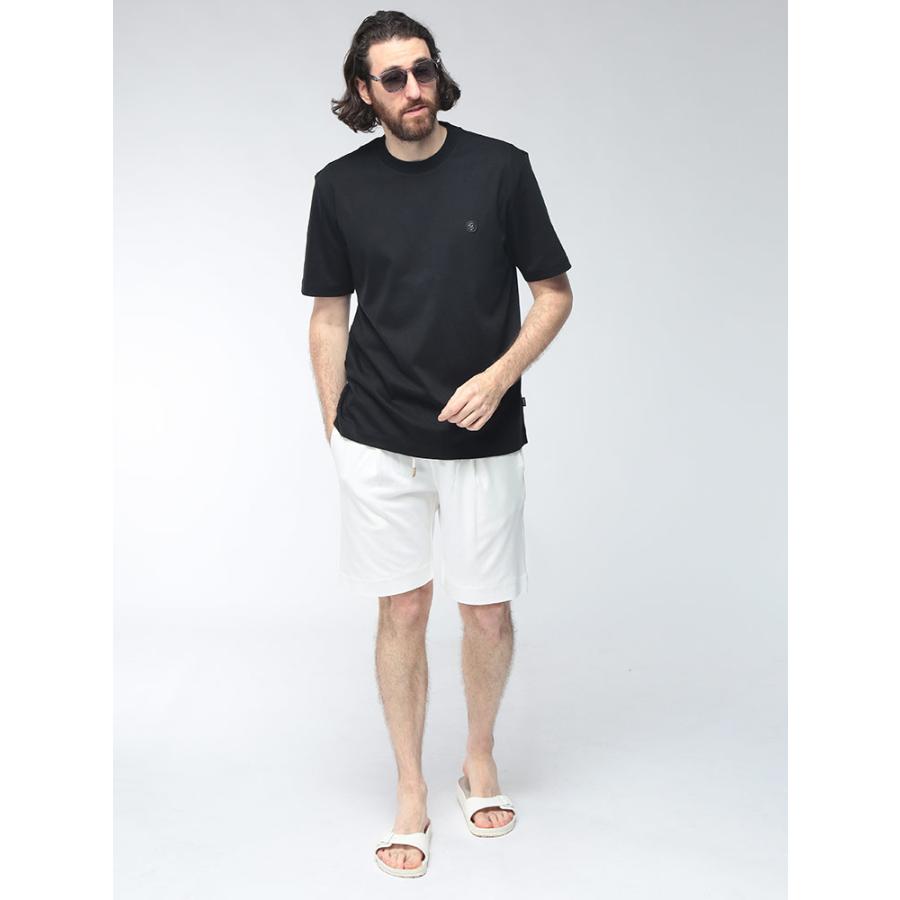 HUGO BOSS（ヒューゴ・ボス） メンズ Tシャツ 半袖 ワンポイントロゴ
