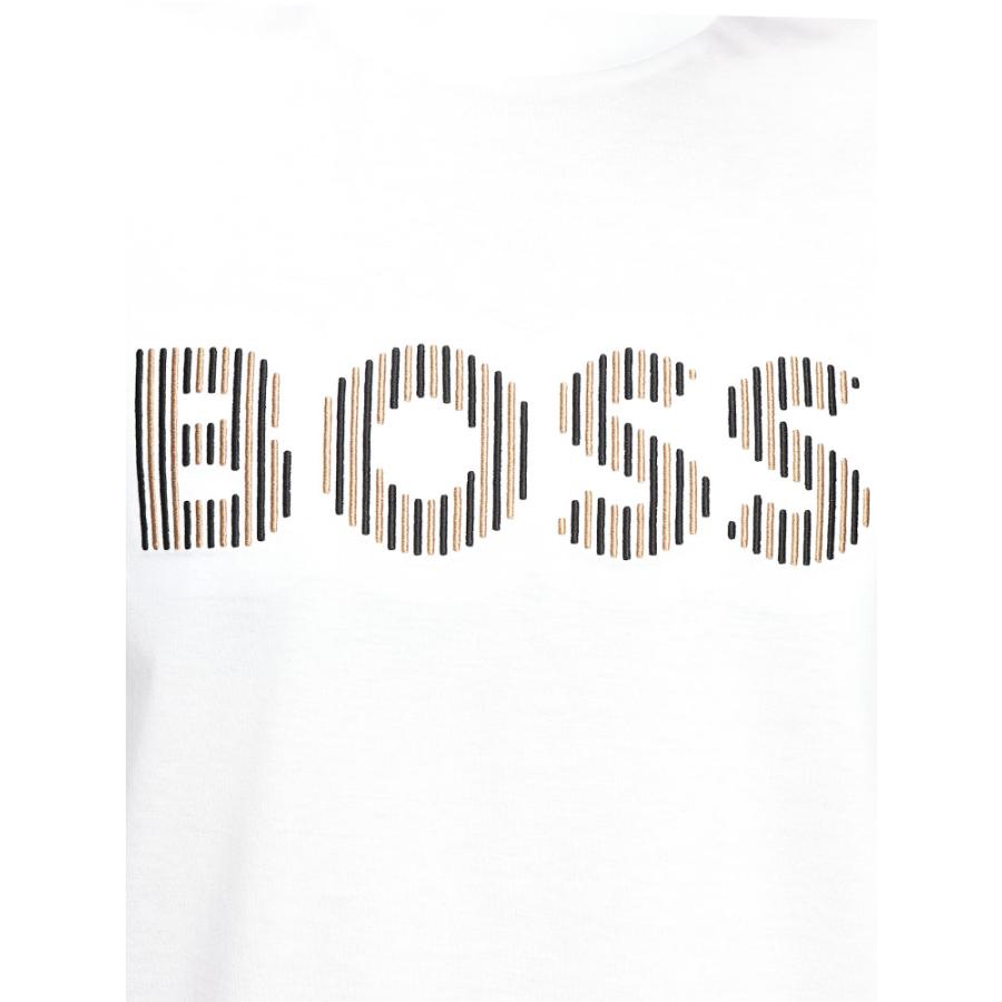 HUGO BOSS（ヒューゴ・ボス） メンズ Tシャツ 半袖 HB50560466ロゴ刺繍