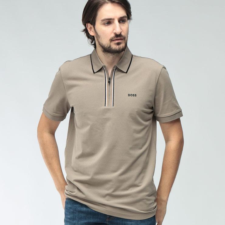 HUGO BOSS（ヒューゴ・ボス） メンズ ポロシャツ 半袖 HBG50555698ミニ