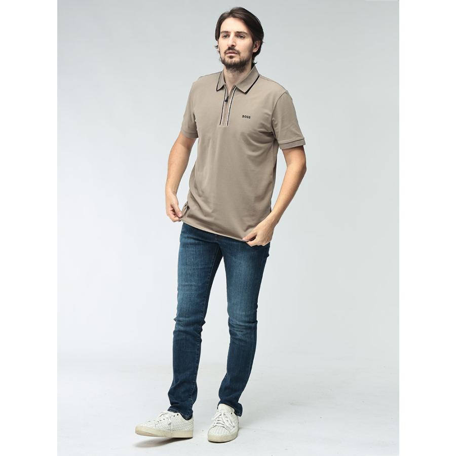 HUGO BOSS（ヒューゴ・ボス） メンズ ポロシャツ 半袖 HBG50555698ミニ