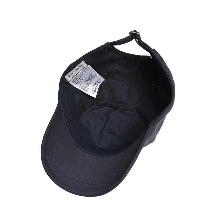 MONCLER（モンクレール） メンズ キャップ コットン 3連ロゴワッペン