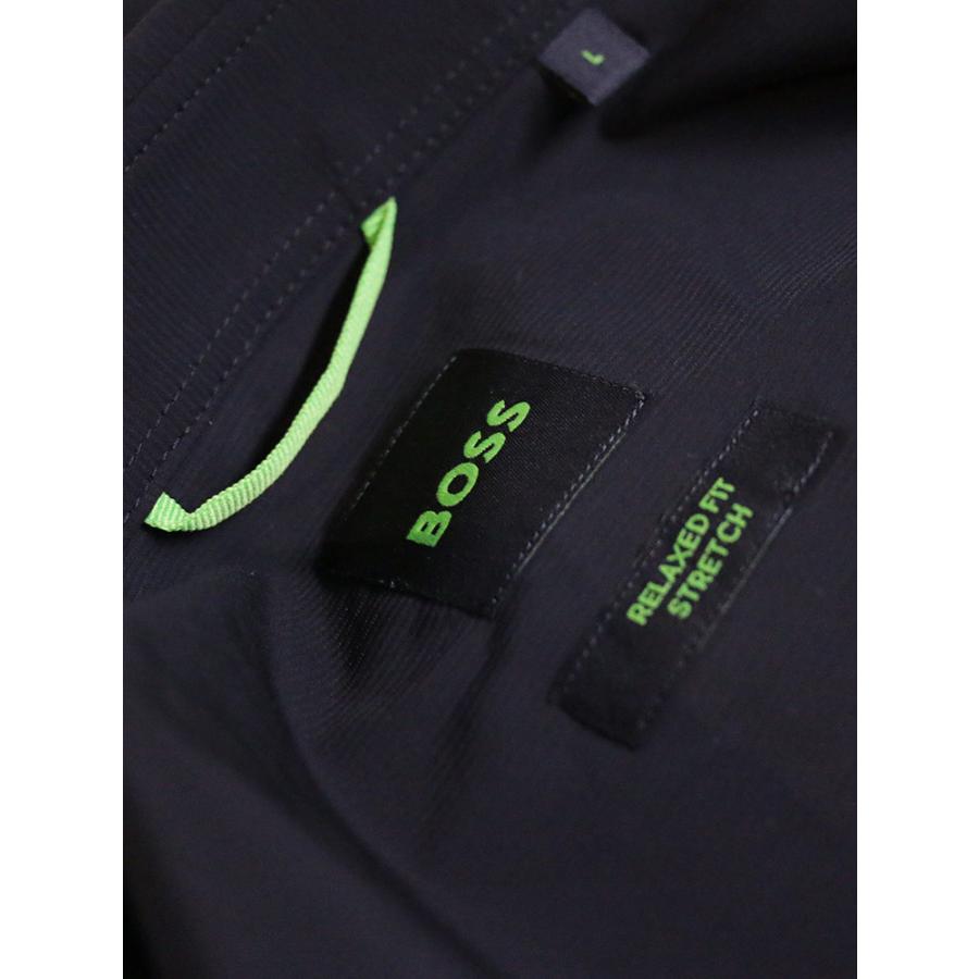 ヒューゴボス メンズ シャツ HUGO BOSS 半袖 ストレッチ エンボスロゴ
