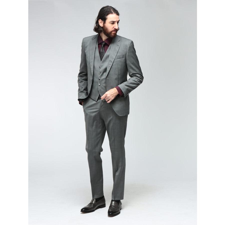 BOSS セットアップ・スーツ　チャコールグレー　サイズ50 2B 総裏　美品 HUGO BOSS（ヒューゴ・ボス） メンズ スーツ セットアップ