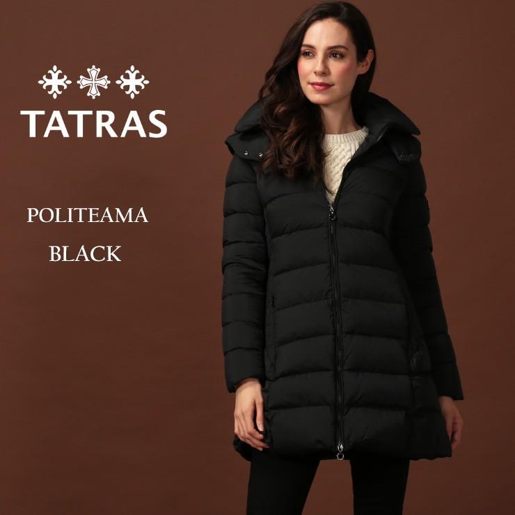 タトラス ダウン レディース Tatras ダウンコート シワ加工 フード パーカー ロング ダウンジャケット Politeama ポリテアマ ブラック ブランド Trltaa4694 15 ゼンオンライン 通販 Yahoo ショッピング