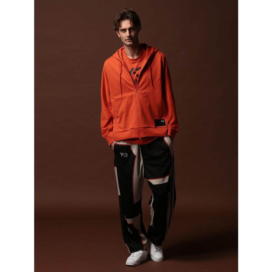 Y 3 ワイスリー パーカー スウェット ロゴ フルジップ Stacked Badge Orange ブランド メンズ トップス フード アディダス Yohji Yamamoto Y3fj0439 ゼンオンライン 通販 Yahoo ショッピング