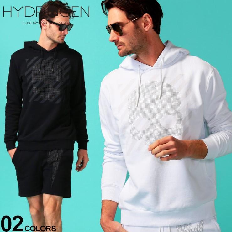 ハイドロゲン メンズ セットアップ Hydrogen スウェット スカル サンダー スタッズ パーカー ショートパンツ ブランド スエット 上下セット Hy ゼンオンライン 通販 Yahoo ショッピング