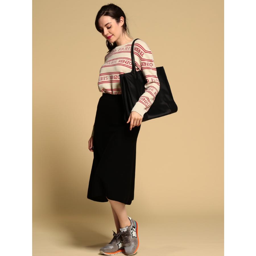 ケンゾー レディース ニット Kenzo コットンニット ロゴ ボーダー クルーネック ニットソー ブランド トップス ニット セーター Kzlfa52pu ゼンオンライン 通販 Yahoo ショッピング