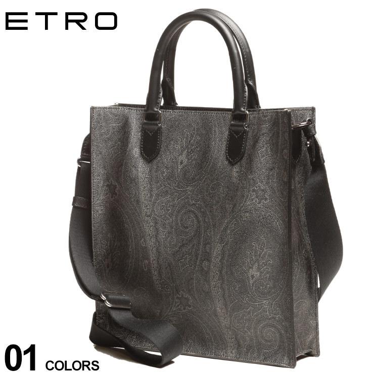 ギフト 2way Etro バッグ メンズ エトロ ペイズリー Et0i レディース 斜め掛け プリント トートバッグ 鞄 ブランド ショルダーバッグ 総柄 メンズバッグ Williamsav Com