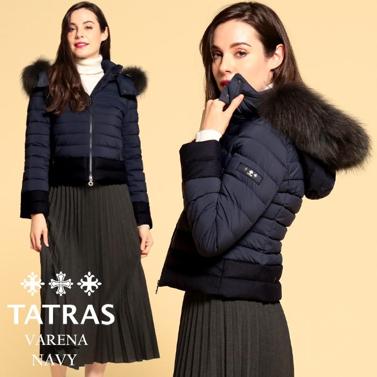 タトラス レディース ダウンジャケット Tatras ファー フード パーカー ダウン ブルゾン Varena ヴァレーナ ブランド アウター リアルファー Trltkea4164 ゼンオンライン 通販 Yahoo ショッピング