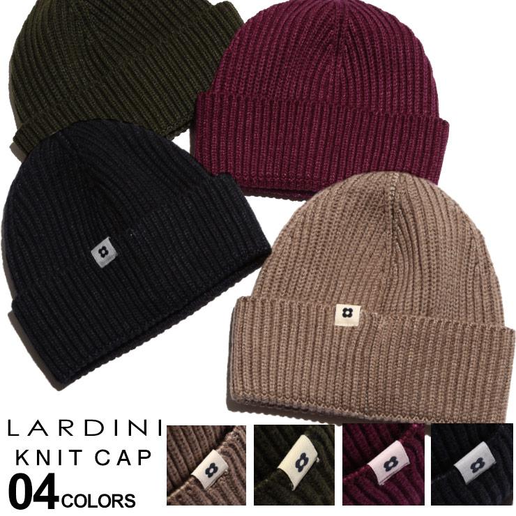 ラルディーニ メンズ ニットキャップ Lardini ウール リブ ニット帽 ロゴ ブランド 帽子 ビーニー 折り返し Ldimbeanie ゼンオンライン 通販 Yahoo ショッピング