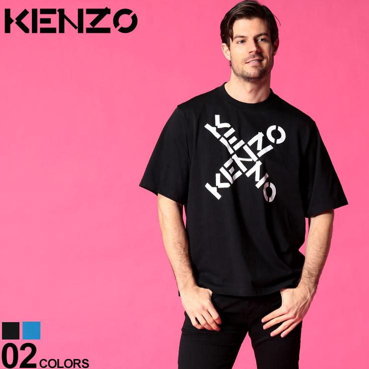 Kenzo メンズ Tシャツ ケンゾー ロゴ プリント クルーネック 半袖 Sport Oversize ブランド トップス コットン オーバーサイズ Kzfa65ts5024sj ゼンオンライン 通販 Yahoo ショッピング