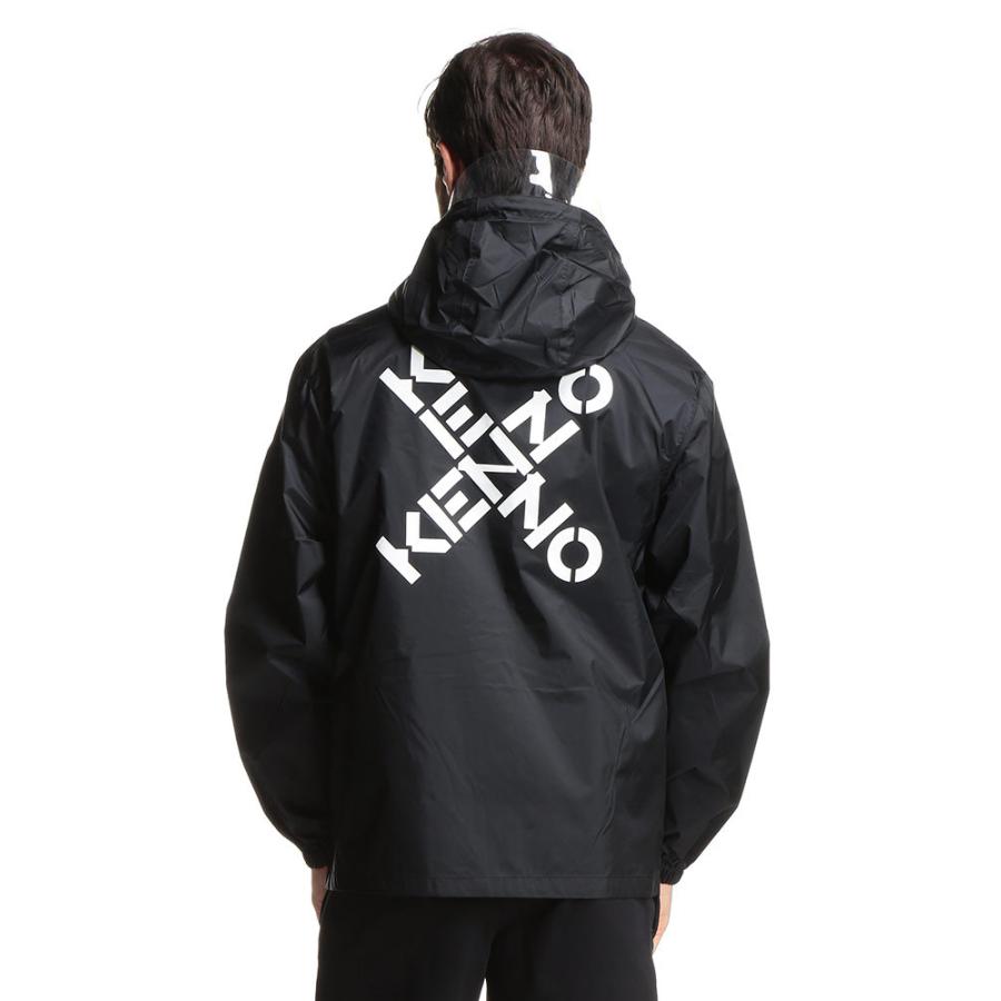 KENZO メンズ ナイロンジャケット ケンゾー フード ロゴ KENZO メンズ ナイロンジャケット ケンゾー フード ロゴ
