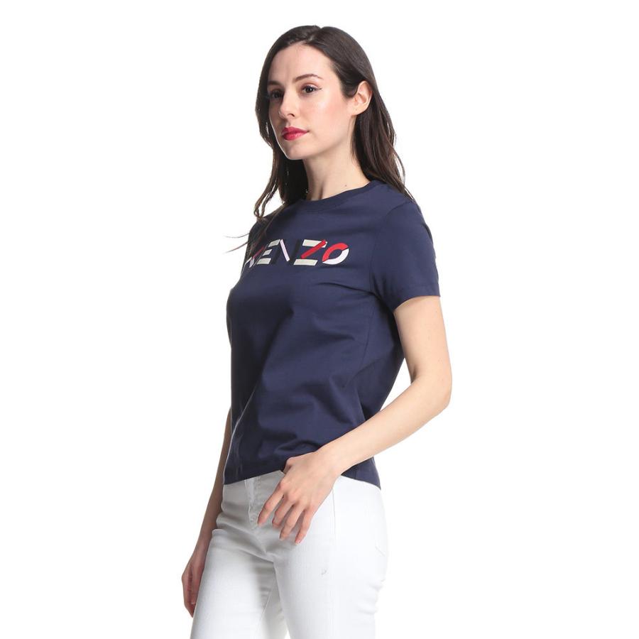 正規代理店 ◆VIP◆KENZO Tシャツ ロゴプリント Tシャツ・カットソー ケンゾー レディース Tシャツ KENZO クラシックカラー ロゴ プリント