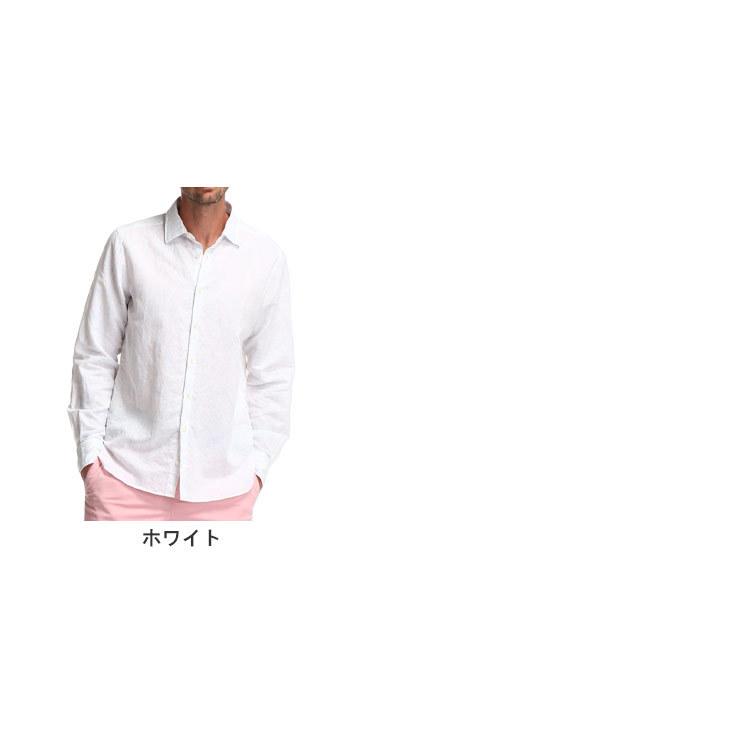 ギローバー メンズ シャツ 長袖 Guy Rover 綿麻 ボタニカル 総柄 リネンシャツ ブランド トップス コットン 柄シャツ 麻シャツ Grv2510l ゼンオンライン 通販 Yahoo ショッピング