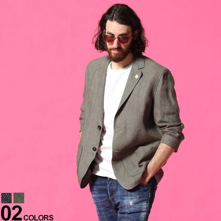 ラルディーニ Lardini メンズ リネン シングル 2ツ釦 ジャケット ブランド 麻ジャケット テーラード リネン Ldamalc13 ゼンオンライン 通販 Yahoo ショッピング