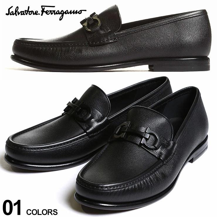 サルバトーレフェラガモ メンズ Salvatore Ferragamo レザー 型押し ガンチーニ ビット ローファー ブランド シューズ 革靴 モカシン Fg02a ゼンオンライン 通販 Yahoo ショッピング