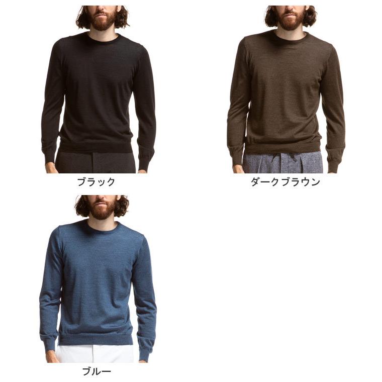 注目のブランド ニット クルーネック ハイゲージ シルク ウール liatore メンズ タリアトーレ メンズ タリアトーレ liatore セーター Tglls567gsi2113 トップス ブランド トップス