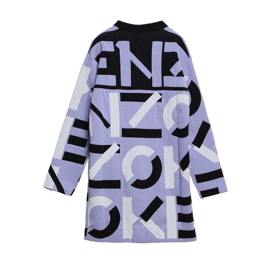 ケンゾー レディース ワンピース KENZO モノグラム クルーネック 