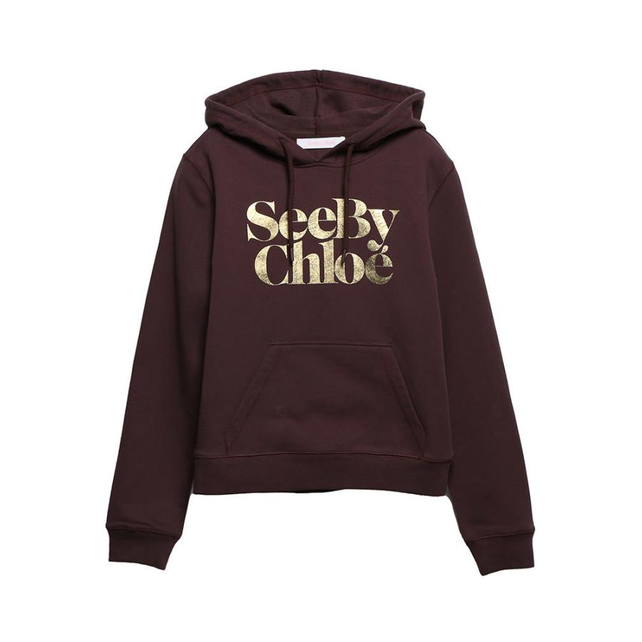 シーバイ クロエ レディース パーカー SEE BY CHLOE ロゴ プリント