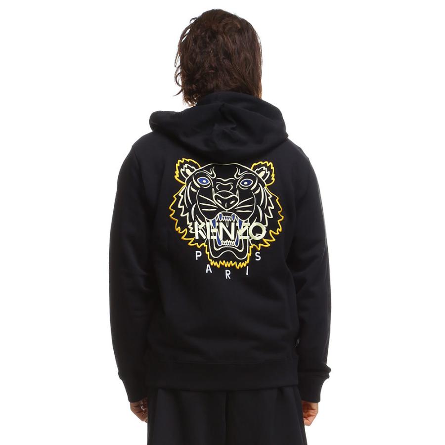 KENZO ケンゾー メンズ パーカー tiger ジップアップ パック刺繍 KENZO ケンゾー メンズ パーカー tiger ジップアップ パック刺繍