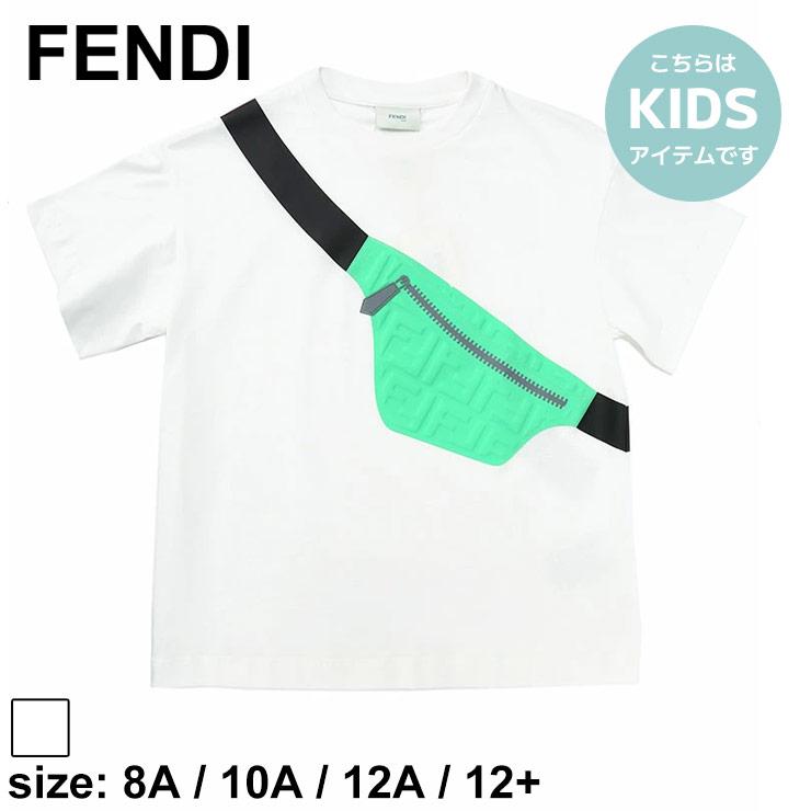 Tシャツ 半袖 FENDI ブランド 子供服 トップス カットソー シャツ 丸首  