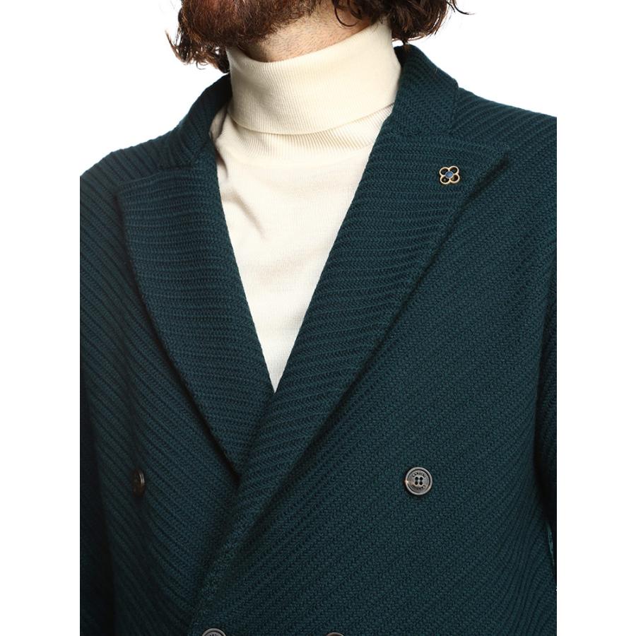 LARDINI　　ニットジャケット　イタリア製 LARDINI ラルディーニ ジャケット ブランド ニットジャケット