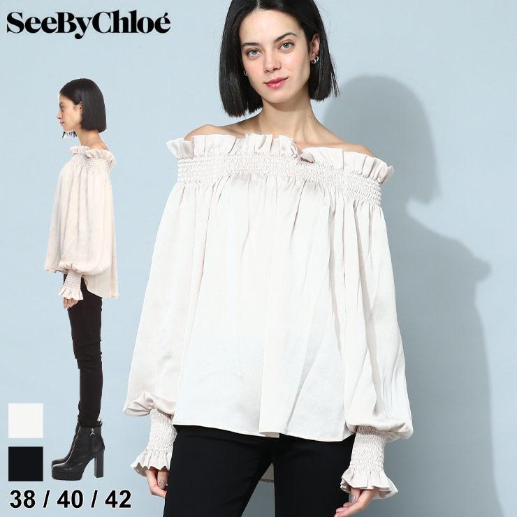 シーバイクロエ レディース ブラウス SEE BY CHLOE ブランド シャツ 