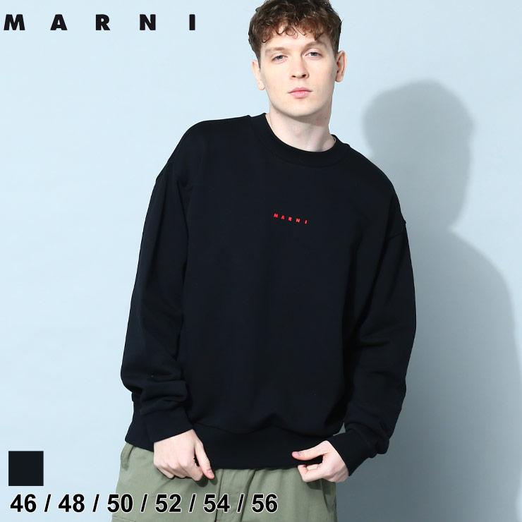 マルニ MARNI トレーナー スウェット メンズ クルーネック 裏毛 ミニロゴ 黒 クロ ブランド プルオーバー 大きいサイズあり  MAFUMU0074P9 : 7674204946-15 : ゼンオンライン - 通販 - Yahoo!ショッピング