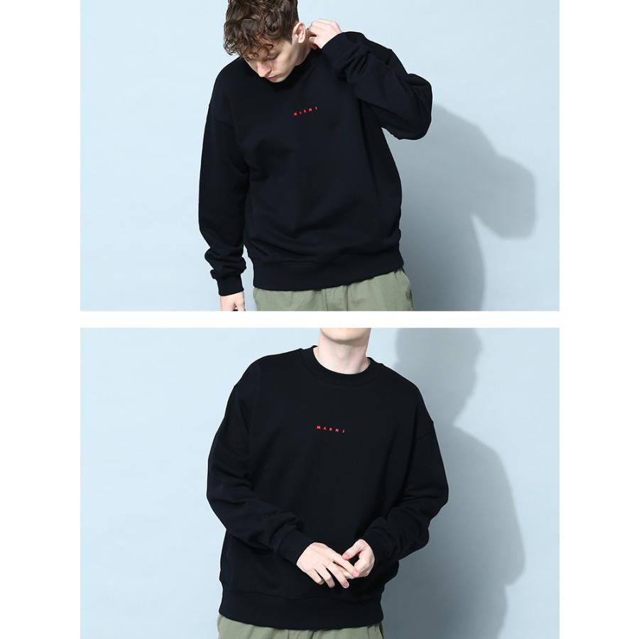 MARNI マルニ トレーナー スウェット メンズ クルーネック 裏毛 MARNI マルニ トレーナー スウェット メンズ クルーネック 裏毛