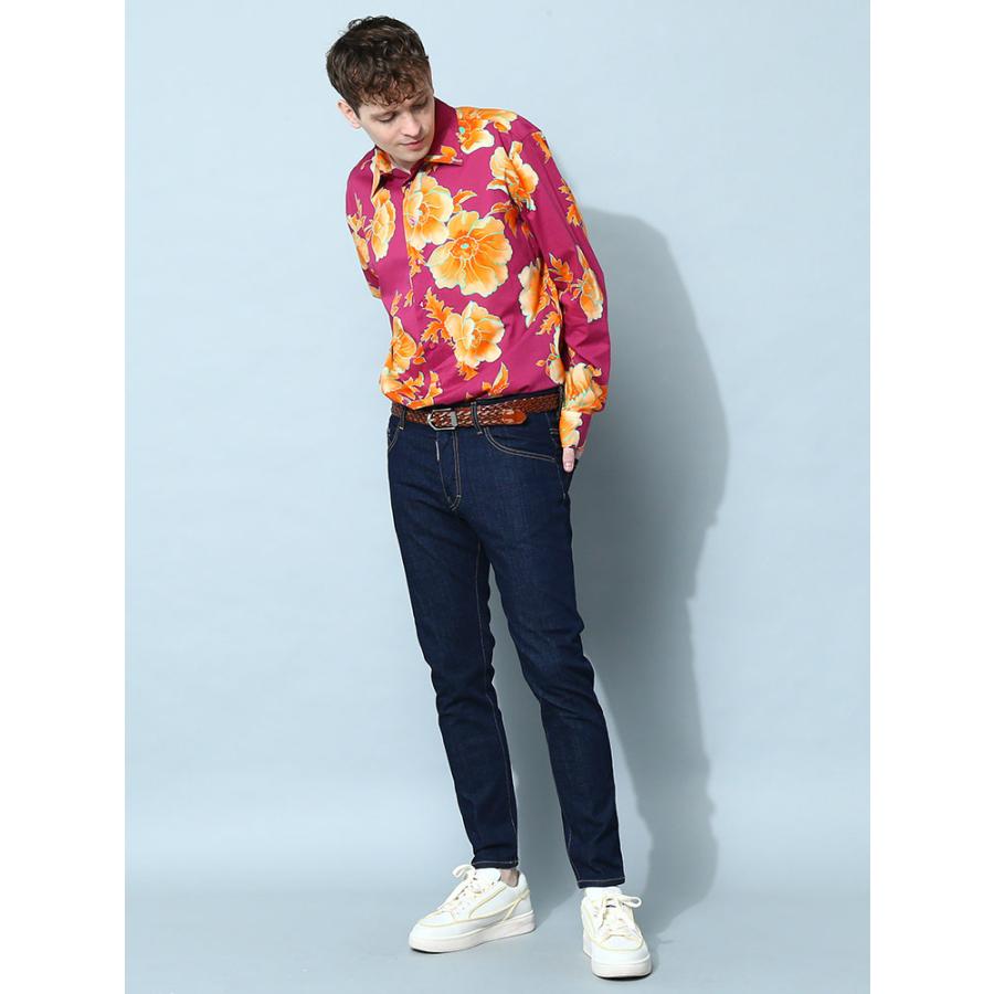 ETRO エトロ シャツ メンズ カジュアルシャツ 綿100% 花柄 長袖 ETRO エトロ シャツ メンズ カジュアルシャツ 綿100% 花柄 長袖