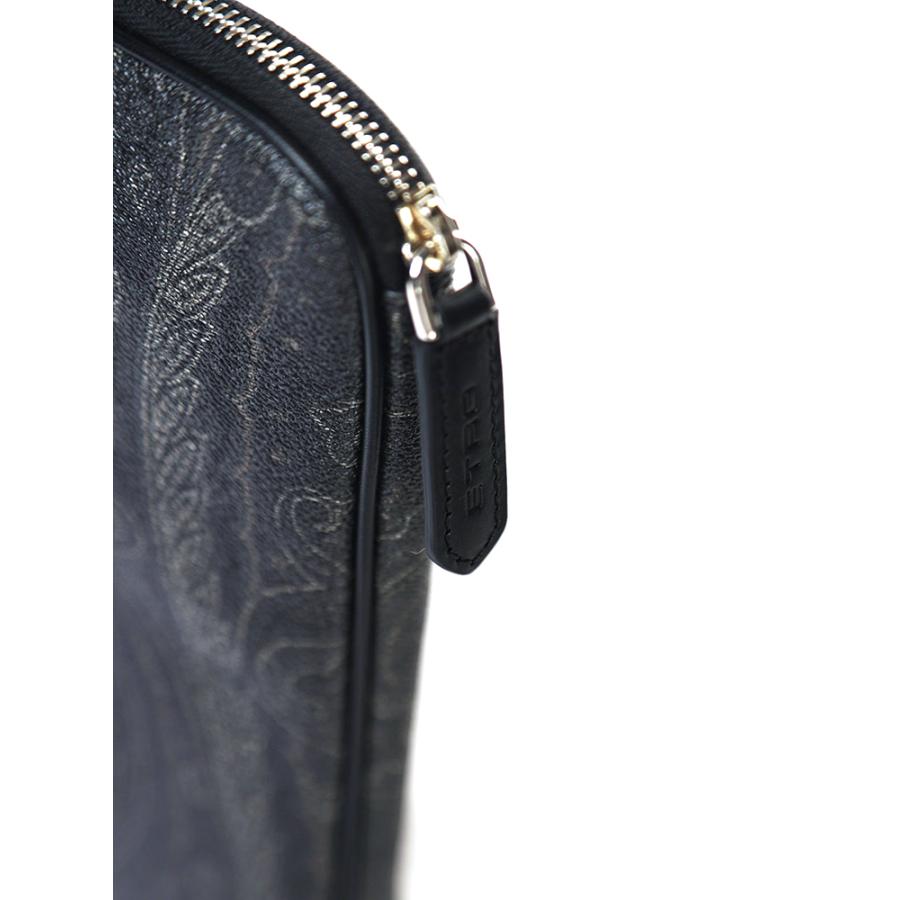 極美品✨ETRO エトロ ペイズリー クラッチバッグ 希少美品】ETRO エトロ ゴリラ ペイズリー柄 クラッチバッグ 黒