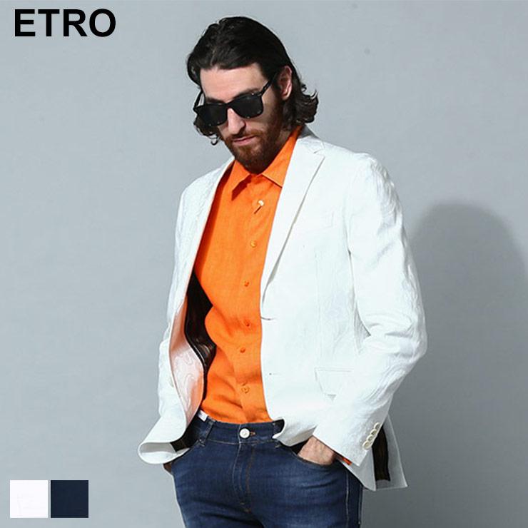 エトロ ETRO ジャケット メンズ テーラード ペイズリー柄 ブランド