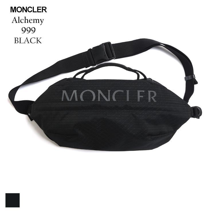 Moncler Alchemy アルケミー ナイロン ショルダーバッグ ブラック (198073