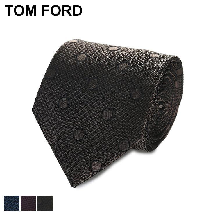 TOM FORD ドットパターン ネクタイ TOM FORD ドットパターン ネクタイ 100%シルク