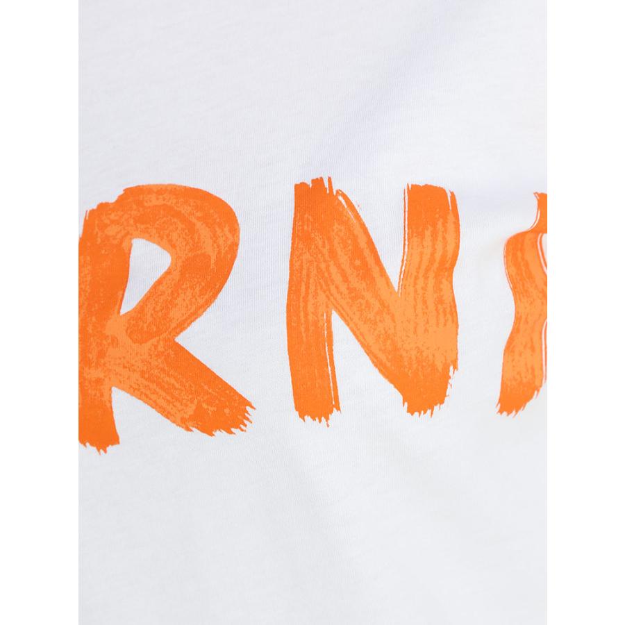 マルニ MARNI Tシャツ 長袖 レディース ロンT ロゴ プリント クルー 