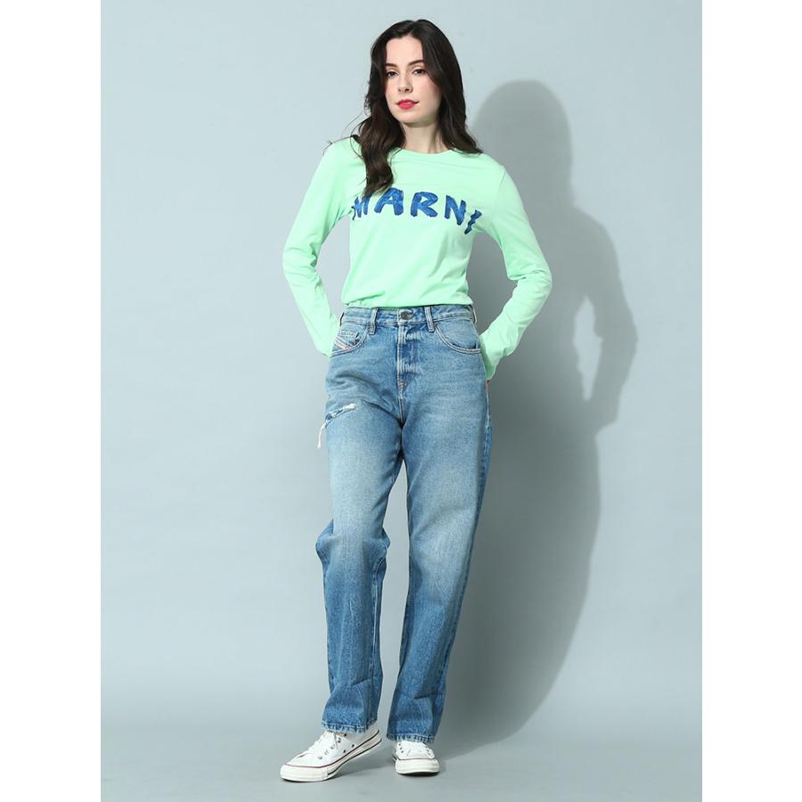 マルニ MARNI レディーストップス レタリングプリント オーバー