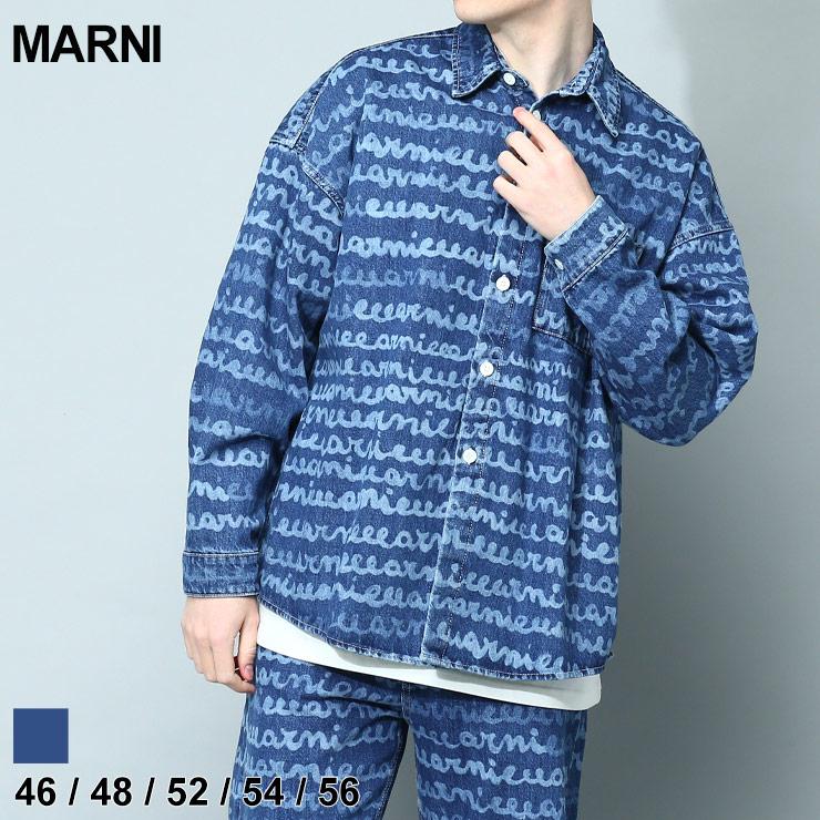 MARNI マルニ デニムシャツ シャツ デニム 長袖シャツ 長袖 MARNI マルニ デニムシャツ シャツ デニム 長袖シャツ 長袖