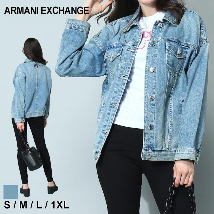 アルマーニ デニムジャケット ARMANI EXCHANGE Gジャン レディース アルマーニエクスチェンジ ブランド アウター