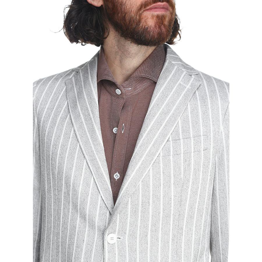 CIRCOLO 1901 チルコロ1901 ジャケット メンズ ストライプ シングル  