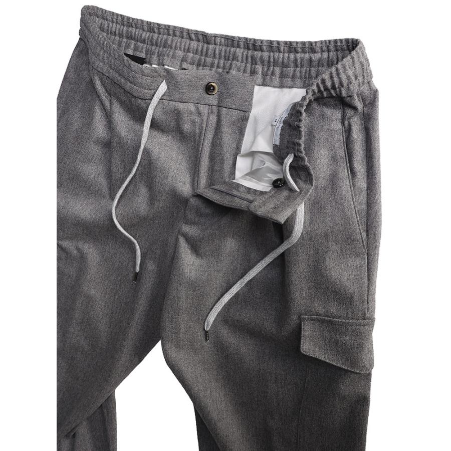 新品未使用　ピーティ　メンズパンツ　トラベル　サイズ52グレーサイドアジャスター 新品未使用 ピーティ メンズパンツ トラベル サイズ52グレー