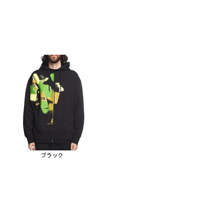 Y-3 パーカー メンズ ジップパーカー ワイスリー スプラッシュ