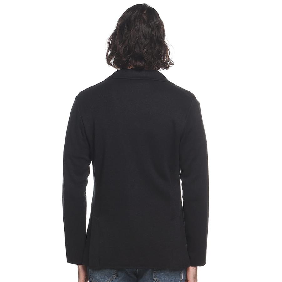 LARDINI (ラルディーニ) シングル 2ツ釦 コットンリネン ニット