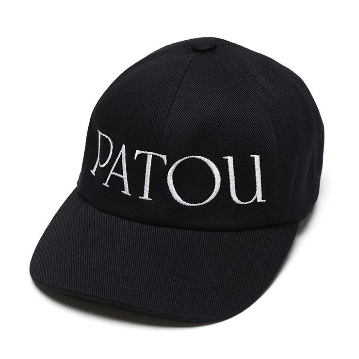 PATOU（パトゥ） ロゴ刺繍 コットン ベースボール キャップ LOGO