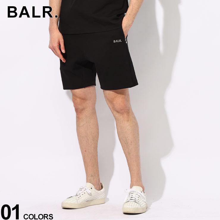 BALR. ボーラー ハーフパンツ メンズ メタルロゴ ヘキサゴン刺繍