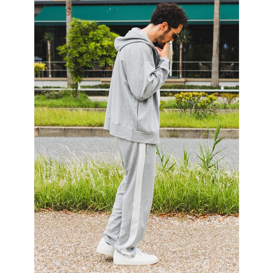 Loyle Carner x ADWYSD スウェットパンツ Dealivez Black Letter ALL刺繍 HIPロゴ 立体カーゴポケット付 Wide